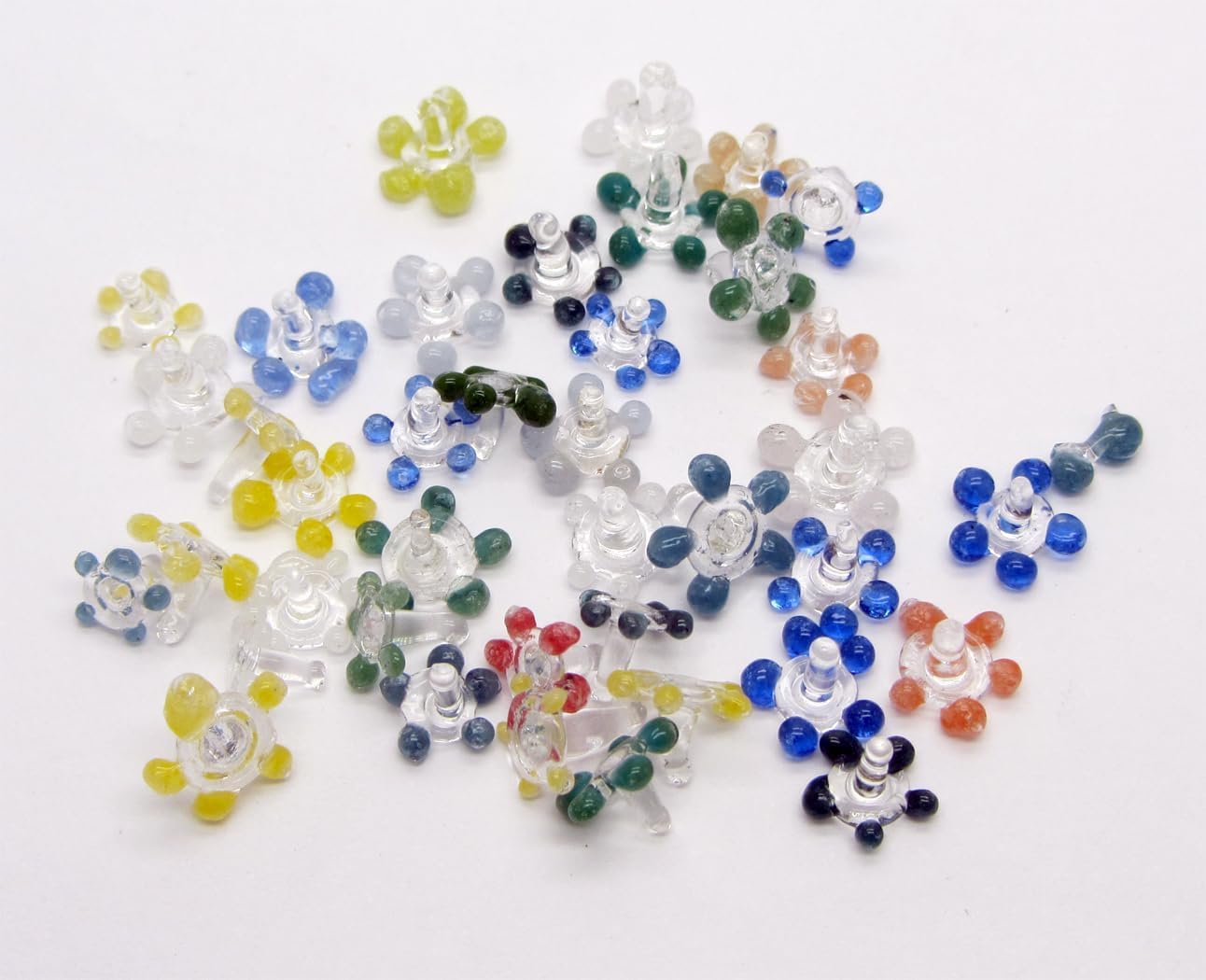 3 Point Glass Filter Screen Pipe Gauzes Honeycomb Hand Spoon Pipes Bowl Reusable (20)