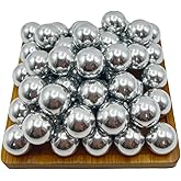 50 Rounds 68 Caliber Paintball Projectiles, Non Lethal Solid .68 Cal Self Defense Balls Fit for Byrna LE/Salt Supply S2/T4E H