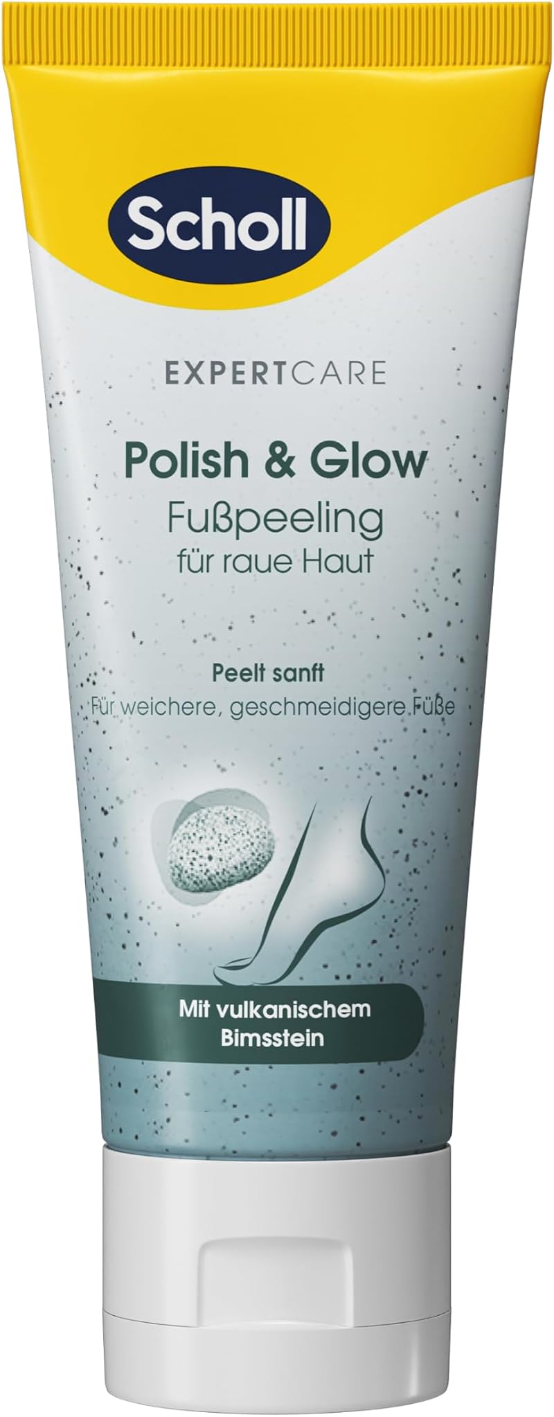 Dr. Scholl's Expertcare Anti-Callus Care Scrub 75ml Dry Skin Exfoliating Foot