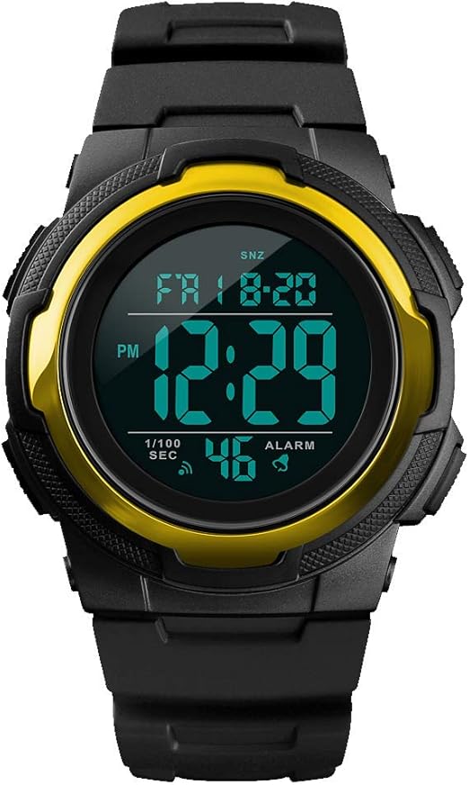 sports watch with timer