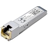 TP-Link TL-SM331T | 1000Base-T RJ45 SFP Module | 1.25G Copper SFP Transceiver | SFP to Ethernet | Plug and Play | Hot Pluggab