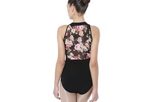 ModLatBal Women's Halter Neck Spandex Ballet Dance Leotard