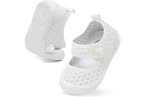 BARERUN Toddler Water Shoes Barefoot Water Shoes for Kids Baby Wide Aqua Socks with Arch Support Quick-Dry Breathable Boys Girls Sandals Walking Shoes for Beach Swim Pool Shoes