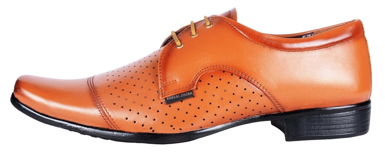 anshul fashion men's synthetic formal shoes