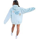 Kappa Delta Blue Daisy Hoodie