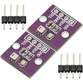 2Pcs AHT20+BMP280 Temperature Humidity and Air Pressure Module High-Precision Digital Temperature Humidity and Air Pressure Sensor