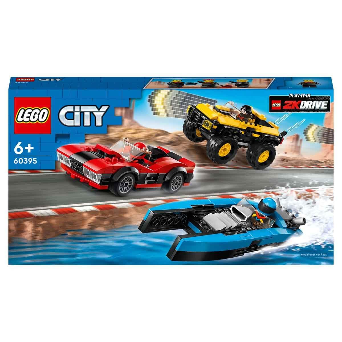 LEGO 60397 Monster Truck Race, 301 Pieces, Age 6+