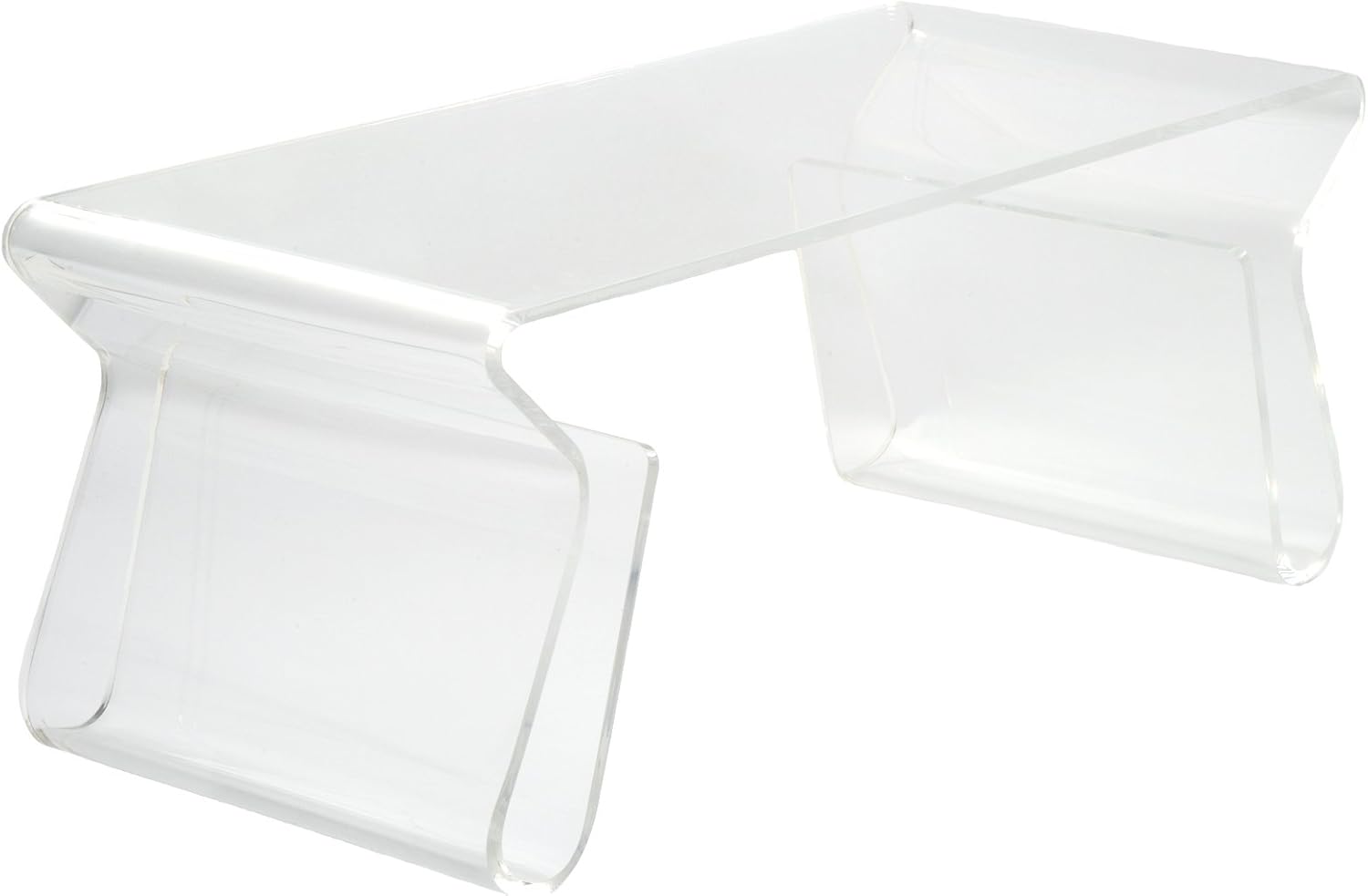 Home Kitchen Coffee Tables Clear Poly And Bark Mag Coffee Table