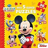 La maison de Mickey : Mes 5 super puzzles (30 pièces) by