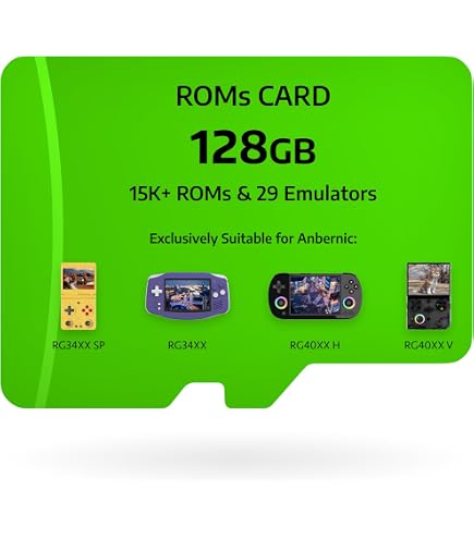 Amazon.com: 128G Game Card Preloaded with 15K+ Retro Games 35