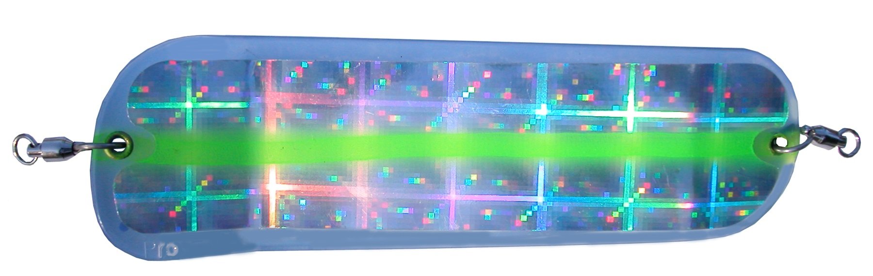 Pro-Troll Fishing Products ProChip 11 Fin Flasher with Echip (Blue Plaid with Green Stripe, 11-Inch)