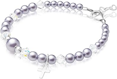 baby baptism bracelet swarovski