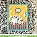 Lawn Fawn Thanks a Latte Clear Stamp Set and Coordinating Lawn Cut Die Set, Two Item Bundle (LF1761, LF1762)