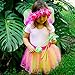 Enchantly Fairy Costume - Fairy Wings for Girls - Butterfly Costume for Girls - Hot Pink and Green Wings, Tutu, Wand and Halo