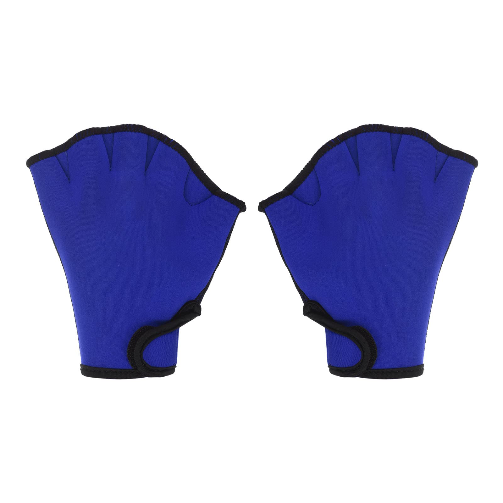 PATIKIL Webbed Swim Gloves, Unisex Swimming Resistance Gloves, M, Dark Blue