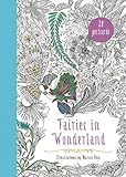 Fairies in Wonderland 20 Postcards: An Interactive Coloring Adventure for All Ages by Marcos Chin