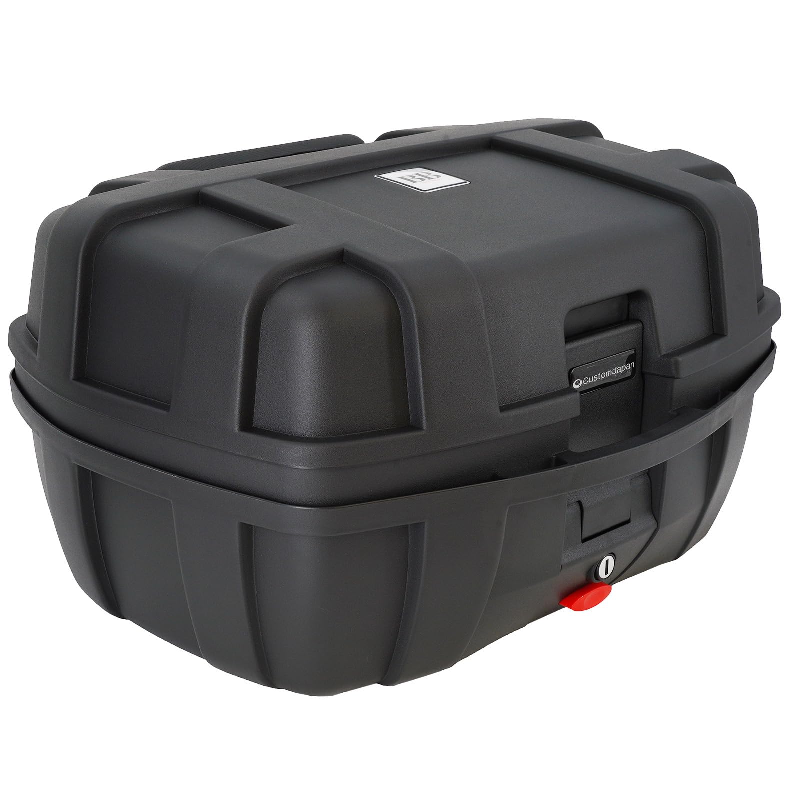 モトボワットBB バイク リアボックス 50L 大容量 着脱可能 バックレスト 原付 スクーター ブラック BB50ADV商品画像