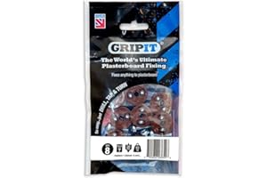 Gripit - Brown/20mm - Pack of 8