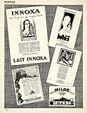 1927 Print Lait Innoxa Milk Delco-Light Charles Milde Eliane French Advertising - Original Halftone Print
