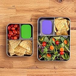 WeeSprout 18/8 Stainless Steel Condiment Containers
