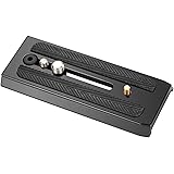 Neewer Rapid Connect Quick Release Sliding Plate Camera Mount with 1/4" and 3/8" Mounting Screws for Manfrotto 501HDV 503HDV