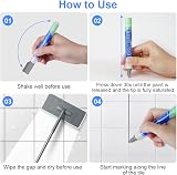 Flintronic Grout Pen 6pcs Light Grey Tile Repair Markers Sealer Pens view 4