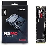 Samsung 980 PRO 2TB PCIe SSD - 7,000 MB/s 4.0 x 4 M.2 NVMe Gen4 Internal Gaming Solid State Drive with V-NAND Technology for 