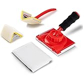 Mister Rui Paint Edge Tool Trimmer for Painting, Corner Paint Edger Kit | 4 Inch Precision Edge Trimmer for Ceilings, Clean Cut Edge Painting Tool, Sturdy Paint Trimmer Edger with Reinforced Roller