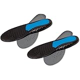 Amazon Brand - Solimo Work Gel Insoles, Men's Size 8-14 (2 Pairs)