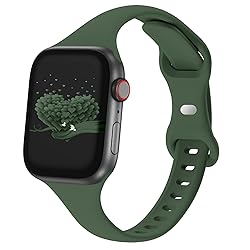 Slim Thin Narrow Bands Compatible with Apple Watch