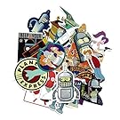 Futurama Stickers Vinyl Decals Assortment - 23 ct Variety Pack (US Seller)