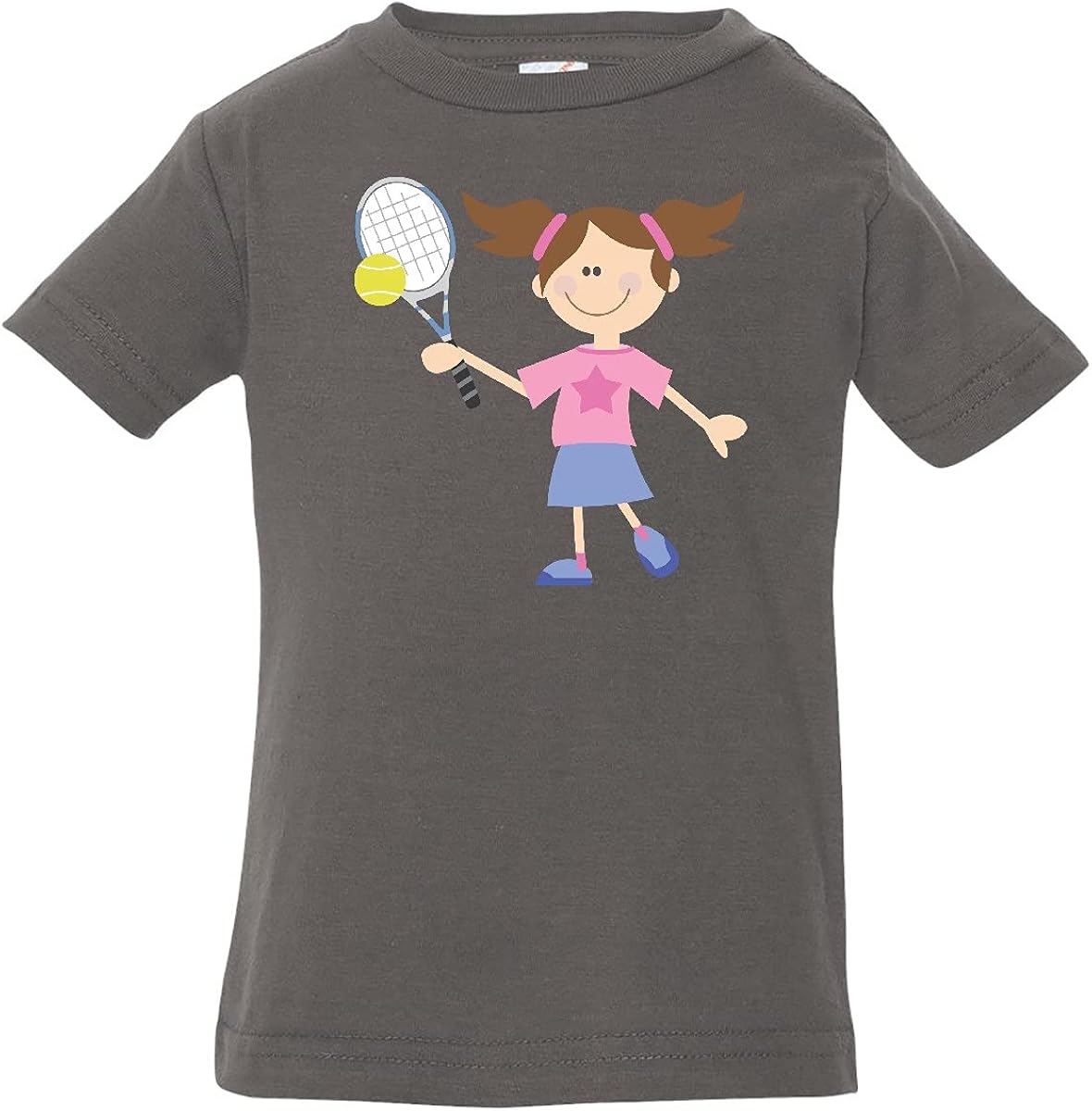 inktastic Tennis Girl Baby TShirt Clothing
