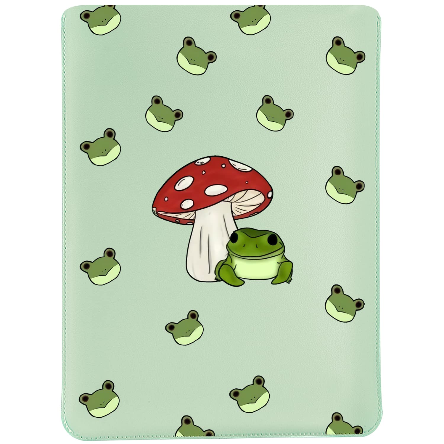 MAYCARI Cute Slim Waterproof Laptop Sleeve Bag 12-13 inch, Slim Light Weight Fuax Leather Protective Computer Cover Compatible with iPad 12.9" MacBook Pro 13"(2016-2020) MacBook Air 13"(2018-2020) — image 1