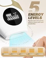 Evolpor IPL Hair Removal Device, 999,999 Flashes, 5 Levels, Pain-Free view 2