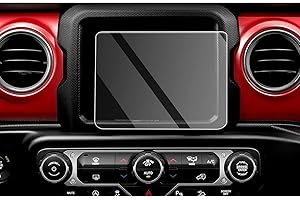 CDEFG for 2018 2019 2020 2021 2022 2023 Wrangler JL/Gladiator JT Center Control Touchscreen Navigation Touch Screen Protector