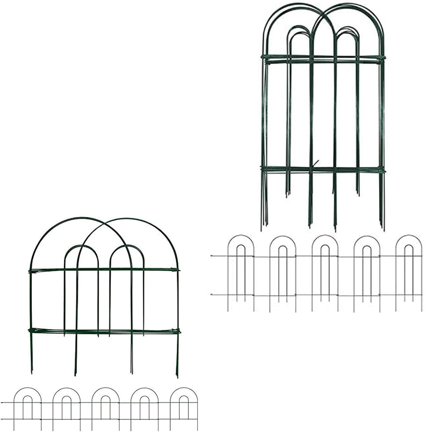 Amagabeli Decorative Garden Fence 32inx20ft Bundle 18 in x 50 ft