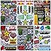 Set 6 Sheet Rockstar Energy Yamaha Kawasaki Metal Mulisha ATV Helmet Bike Motorcycle Motocross Racing Decal Sticker