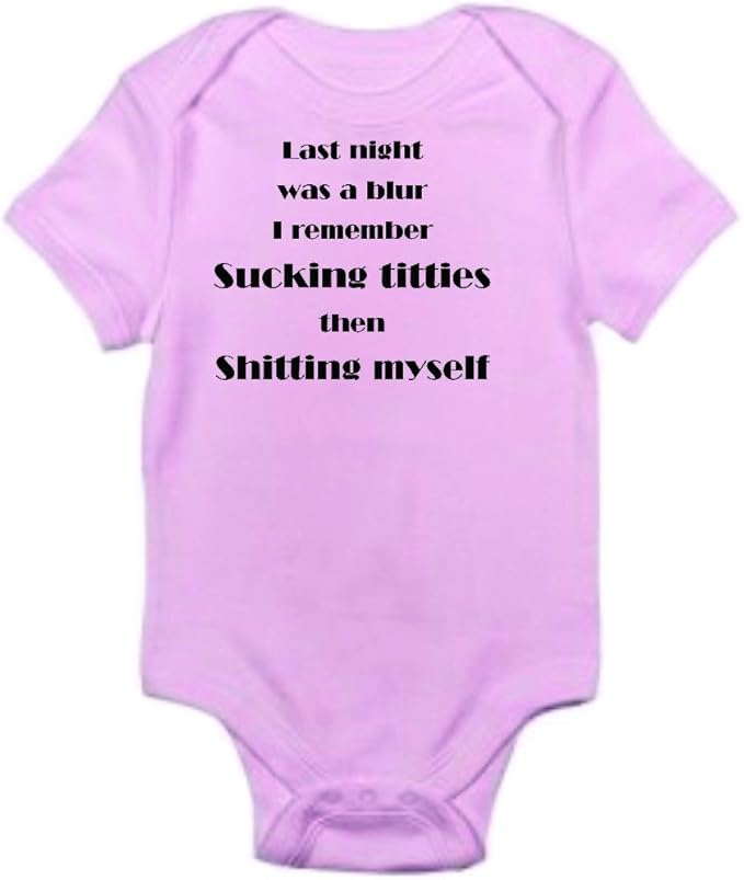 last night was a blur onesie