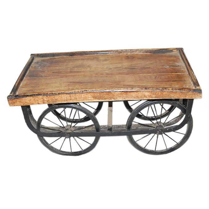 FASHION ERA Wooden Traditional Hand Cart,Rehdi,Thhela As a Antique