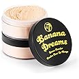 W7 Banana Dreams Loose Setting Powder - Weightless Yellow Blurring Powder For All Skin Tones - 2 Pack