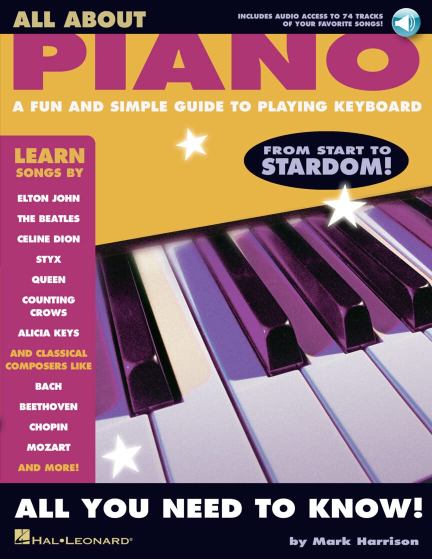 All About Piano. Includes Audio Online: A Fun & Simple Guide to Playing the Piano Keyboard