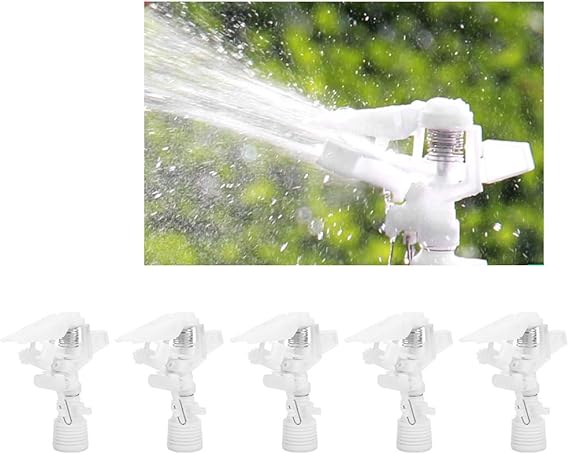 Bicaquu Boquillas de rociador giratorias duraderas, boquillas de