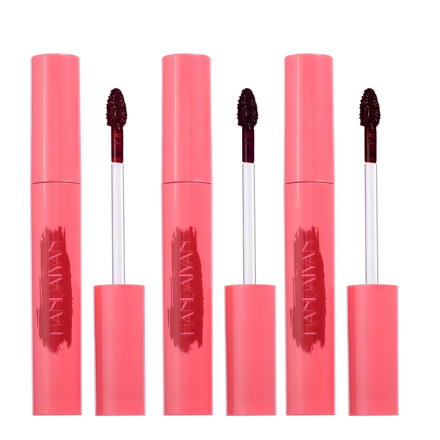 Peel Off Liquid Lipstick, Easy Peel & Reveal Lip Stain, Waterproof Long Lasting Peel Off Mask Lip Gloss, Lips Tattoo Makeup Beauty (# 04+05+06)