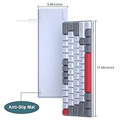 60% Mechanical Gaming Keyboard,Mixed Color Keycaps