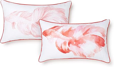 L1NK STUDIO Funda Cojin 30 x 50 cm 100% Algodón (280g/m2 ...