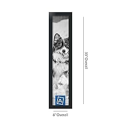 ArtToFrames 6x31 Inch Black Picture Frame, This