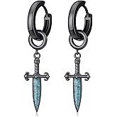 Dagger Earrings 925 Sterling Silver Dagger Jewelry Gothic Jewelry Gifts for Men Women