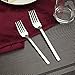 Fiazony 12-Piece Stainless Steel Dessert Forks, Small Fork