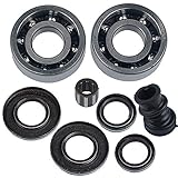 New Cylinder Crankshaft Bearing Oil Seal + Piston Pin Needle Bearing Intake Manifold Boot for STIHL 064 065 066 MS640 MS650 MS660 Chainsaw