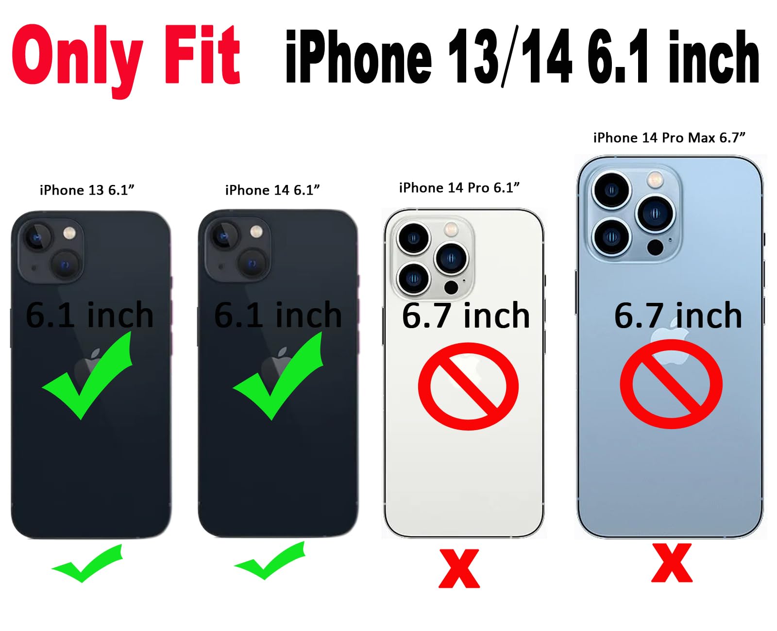 Qokey for iPhone 14 Case,for iPhone 13 Case,Cute Flower Case for Girls Women, Shell Pattern Soft Bumper Lightweight Slim Fit Case TPU Shockproof Phone Cover for iPhone 14/13 6.1", Pink Floral - Image 2